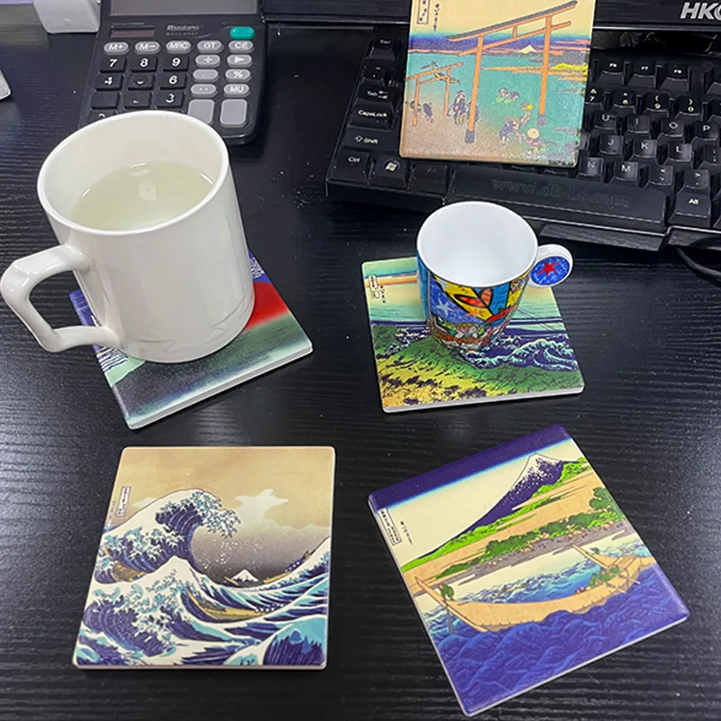Японская Katsushika Hokusai пейзаж подставка известная живопись Mt. Fuji серфинг искусство