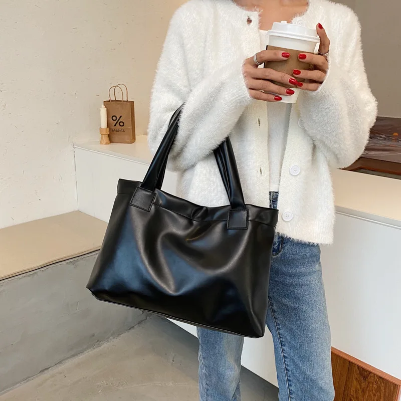 

Simple Large-capacity Bag, New Fashion, Fashion, One-shoulder Underarm Bag, Net Red Portable Tote Bag, Female