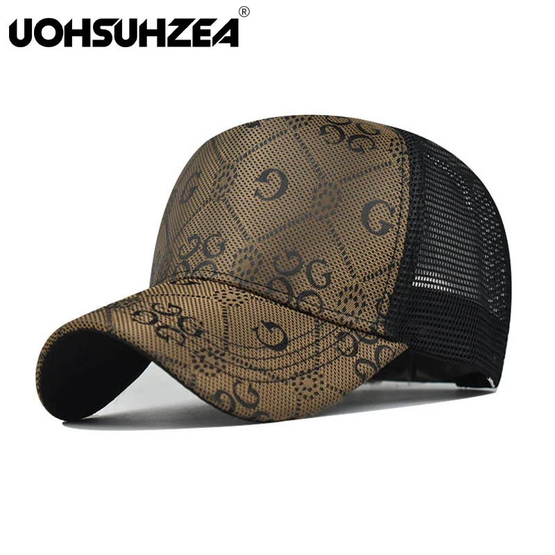 

Шапка UOHSUHZEA мужская с вышивкой, модная Регулируемая шапка из хлопка, в стиле хип-хоп, летняя спортивная повседневная