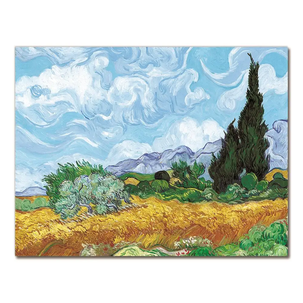 

Репродукция картины "Урожай в Ла-Крау" AliPaint