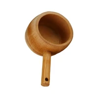 kitchen bamboo long handle water spoon household water scoop chinese thickened natural bamboo wooden spoon