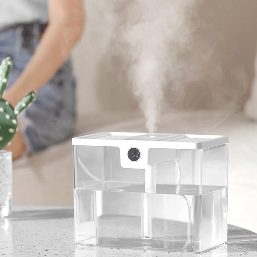 

Бытовой увлажнитель воздуха Ultrasoni Mini Transparen Arom, портативный распылитель для спальни и автомобиля, очиститель воздуха с USB