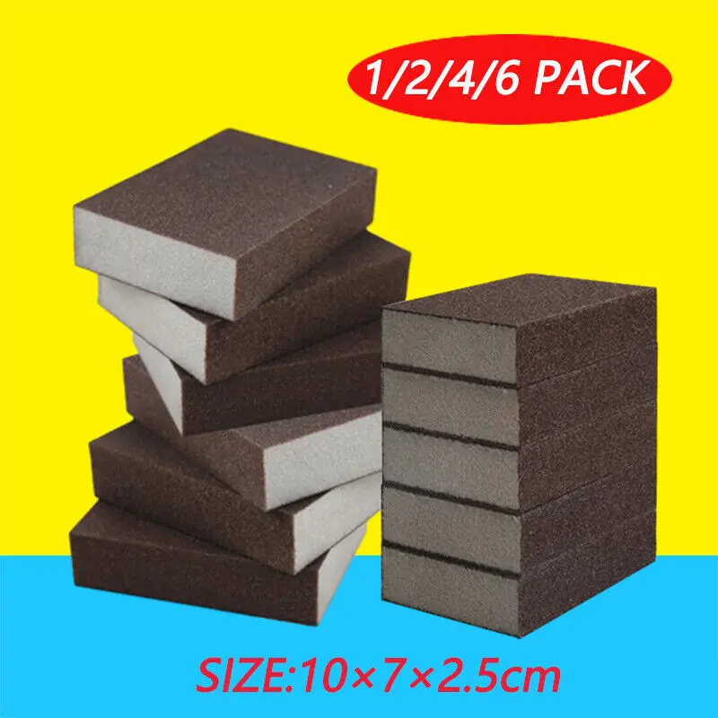 1/6 шт. нано-карборундовая щетка волшебная губка ластик для удаления ржавчины