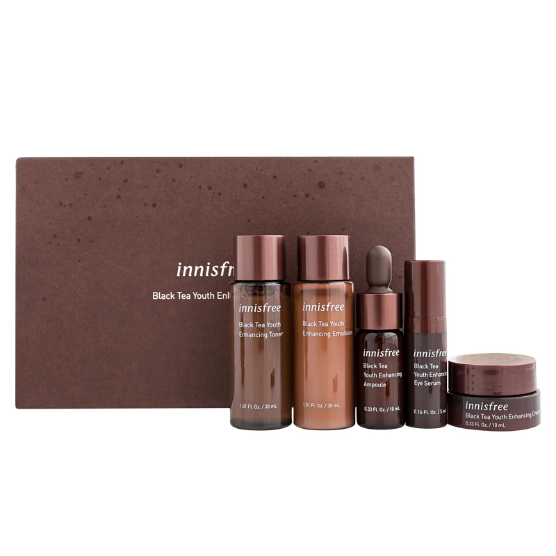 Innisfree Black Tea Youth Enhancing 5kit 007 Smaller Brown B