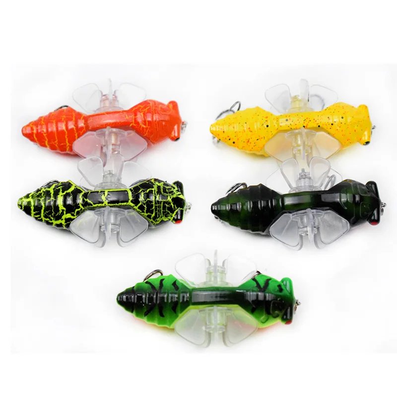 Spin Bait 7.5cm 15.5g Rotate Wobblers Pike Fishing Lure Artificial Bait Hard Swimbait Crankbaits Fishing Tackle Lures Trout Lure enlarge