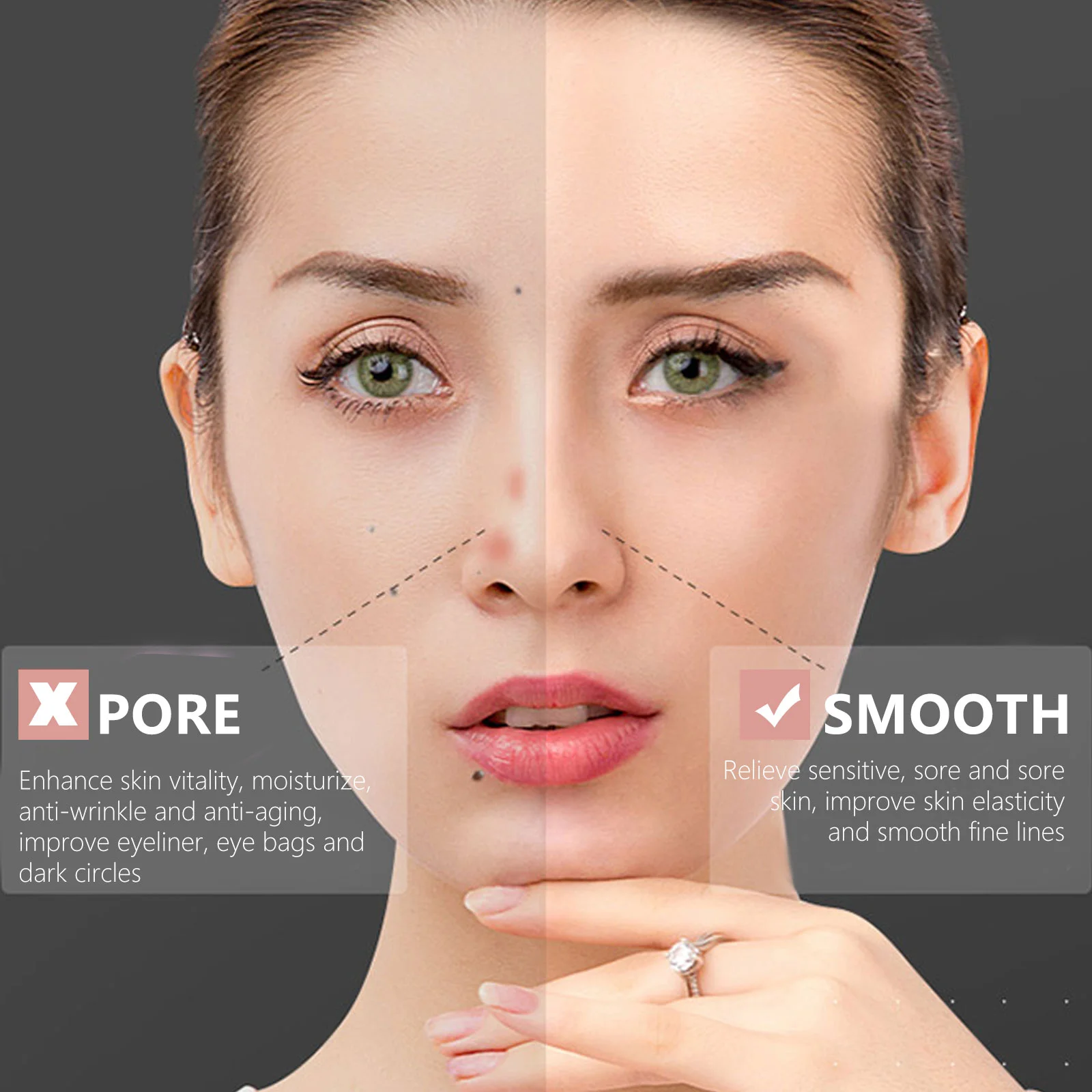 Ледяной ролик товары для ухода за красотой массажный куб лица массажер кожи