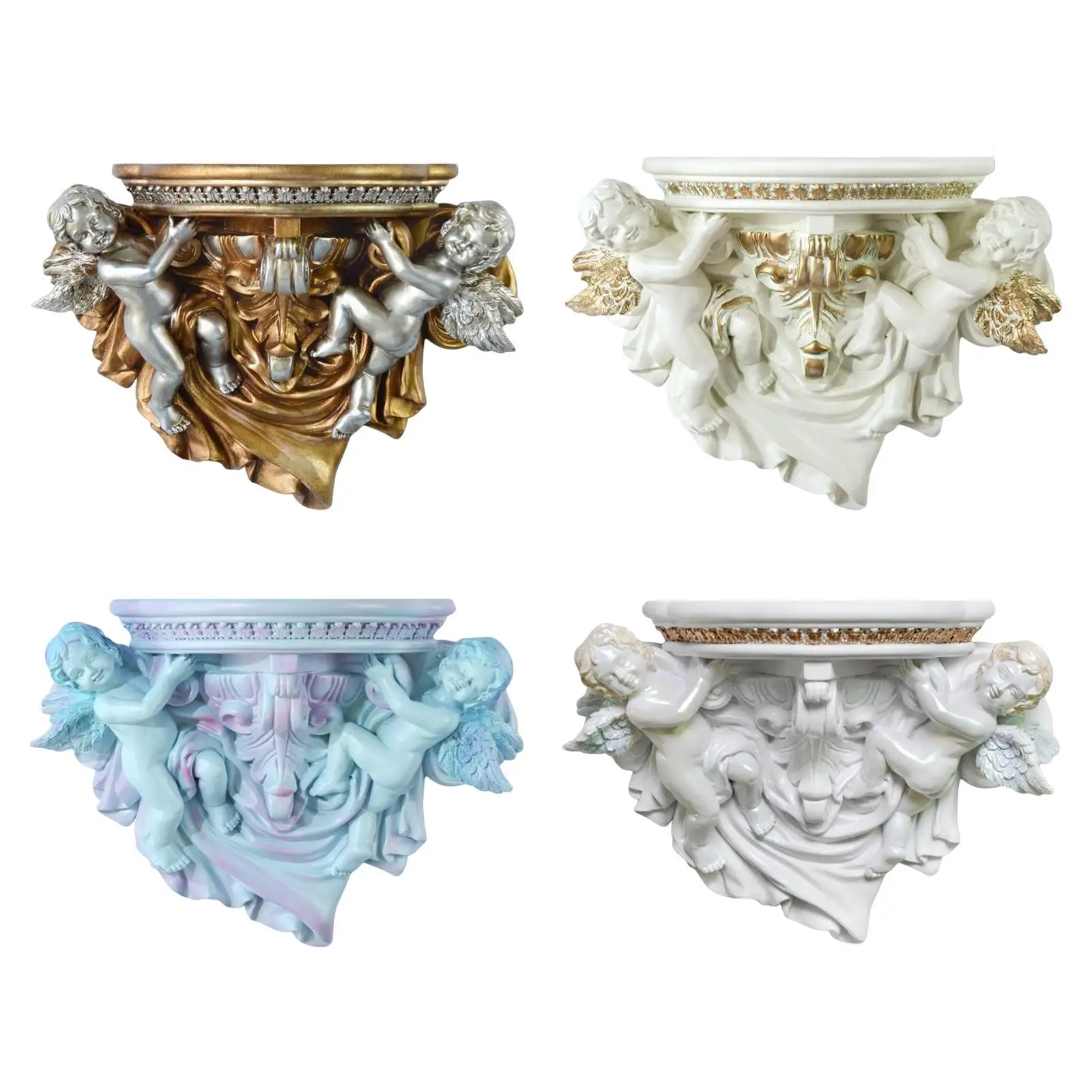 

Декоративная настенная полка, скульптура для украшения стен, декор для офиса, дома, ванной комнаты