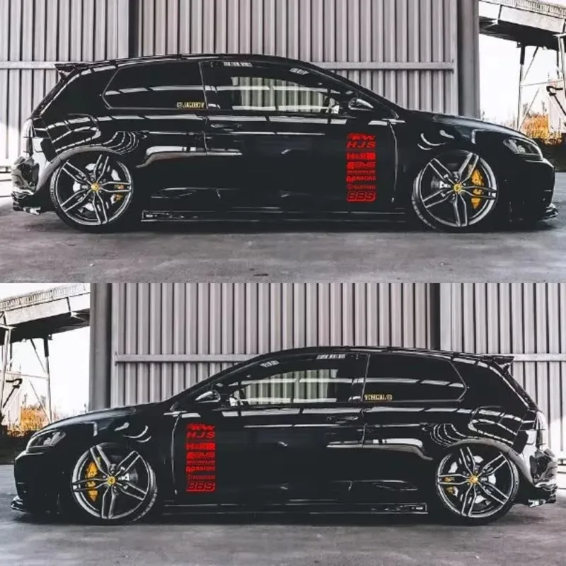 

Набор наклеек на гоночные двери, графический спонсор, виниловые наклейки, аксессуары, декоративные пленки, полный спонсор 30*13 см, 58*25 см