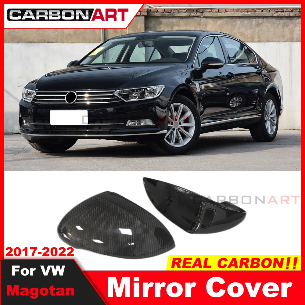 

100% real Carbon fiber mirror cover for volkswag Magotan 2017-2022 carbon View Mirror Cover Caps for volkswag Magotan 2017-2022