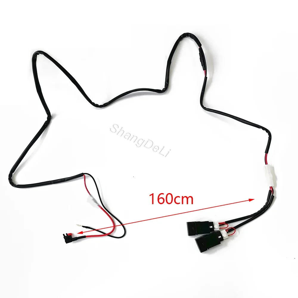 Автомобильное быстрое зарядное устройство для телефона 12 В двойной USB-разъем TYPE-C