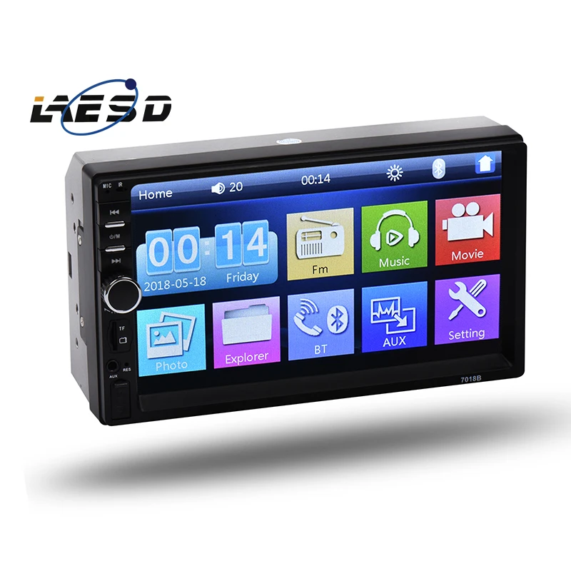 

Double Din 7 inch Car MP5 Player Capacitive Touch Screen Car Stereo With USB/SD/FM