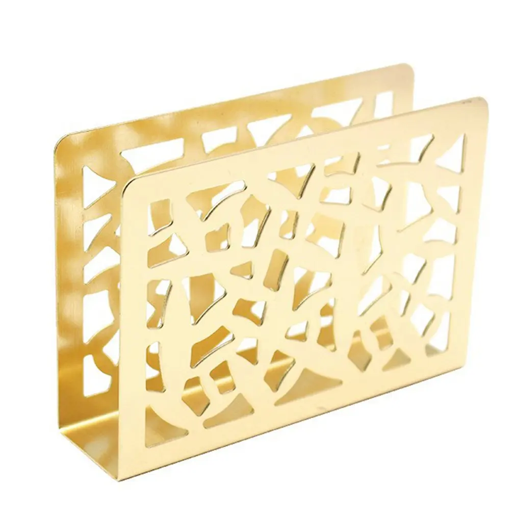 

Держатель для салфеток, винтажный металлический Настольный держатель для бумажных салфеток, отдельно стоящий диспенсер для кухонной столо...