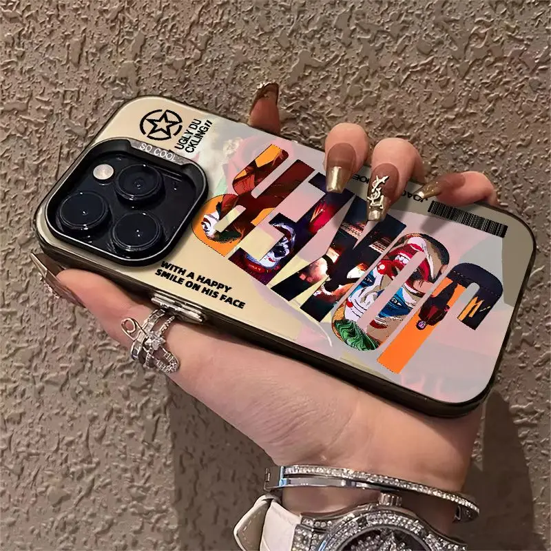 Чехол для телефона Clown Buffoon Pattern J-Jokers OPPO Reno 6 6Pro 7 7Pro 7Z 8T 10Pro Plus 5G матовая