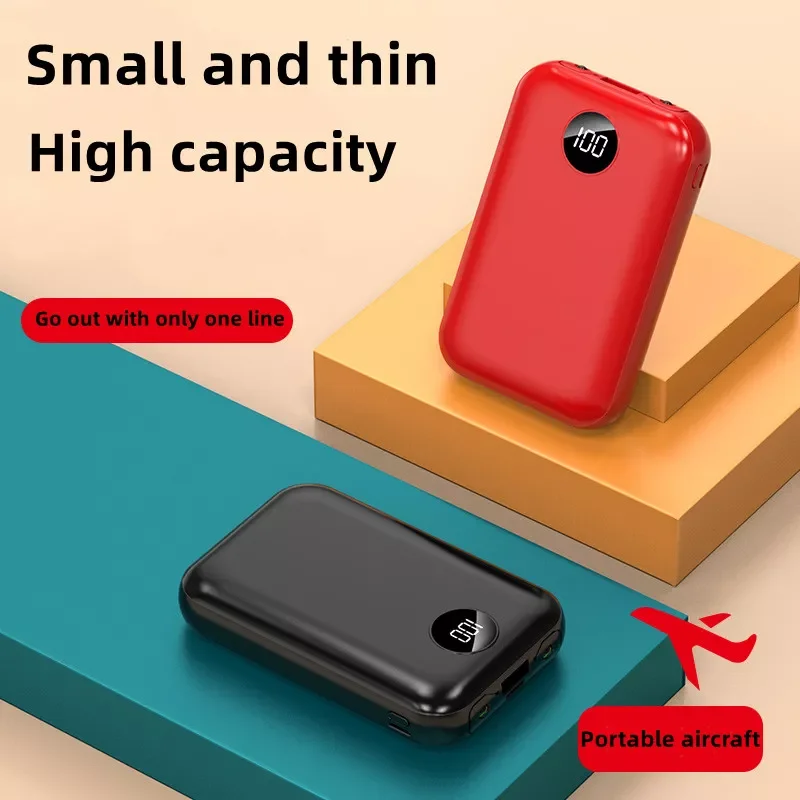 

2023New 2022 Hot Portable Mini 29800mAh Power Bank Charging External Battery Charger For IPhone Xiaomi the android