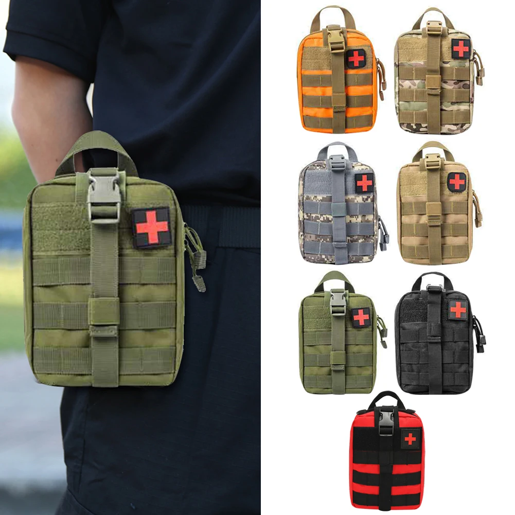 

Комплект первой помощи для выживания идек, профессиональные портативные аварийные комплекты Molle, износостойкое медицинское оборудование д...