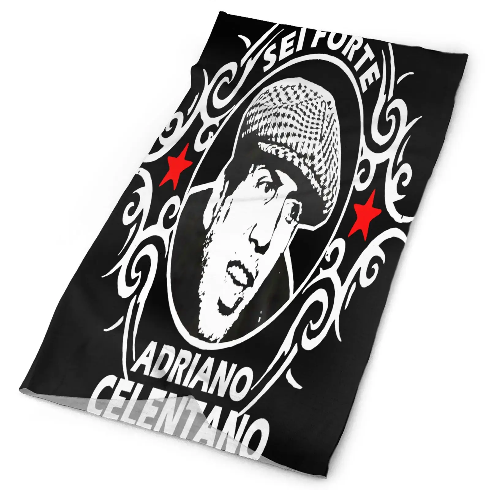 

Maglietta Adriano Celentano Attore Men's Bandana For Snowboard Fashion Cycling Tourism Mask Snood Scarf Tactic Scarf Face Mask