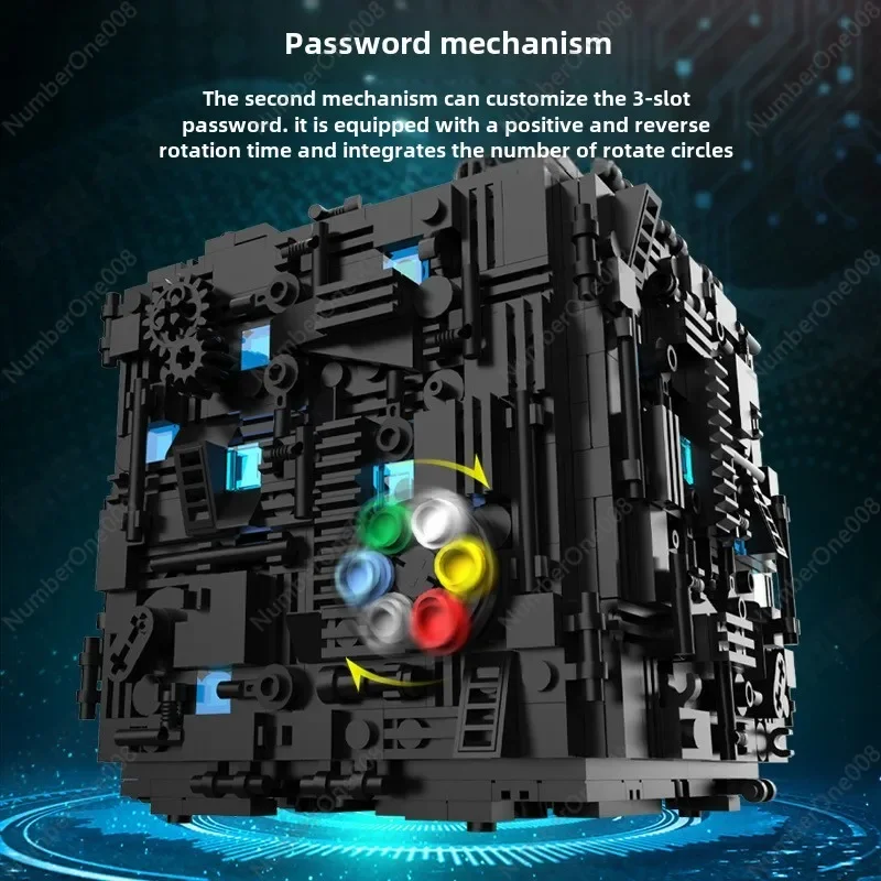 Коробка для расшифрования органов строительный блок головоломка сжигание мозга