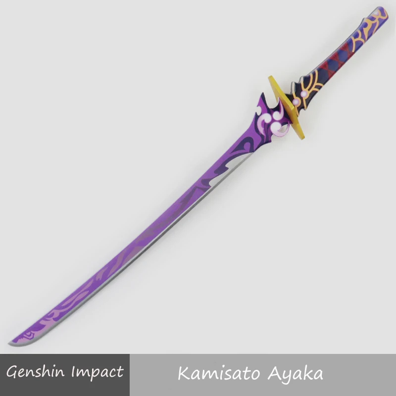 

Популярная игра Genshin Impact Kamisato Ayaka реквизит модель для любителей аниме реквизит для косплея игрушки декоративное оружие игрушки