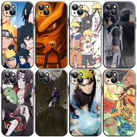 japan naruto anime phone case for iphone 11 13 12 pro max 12 13 mini x xs xr max se 6 7 8 plus carcasa silicone cover back
