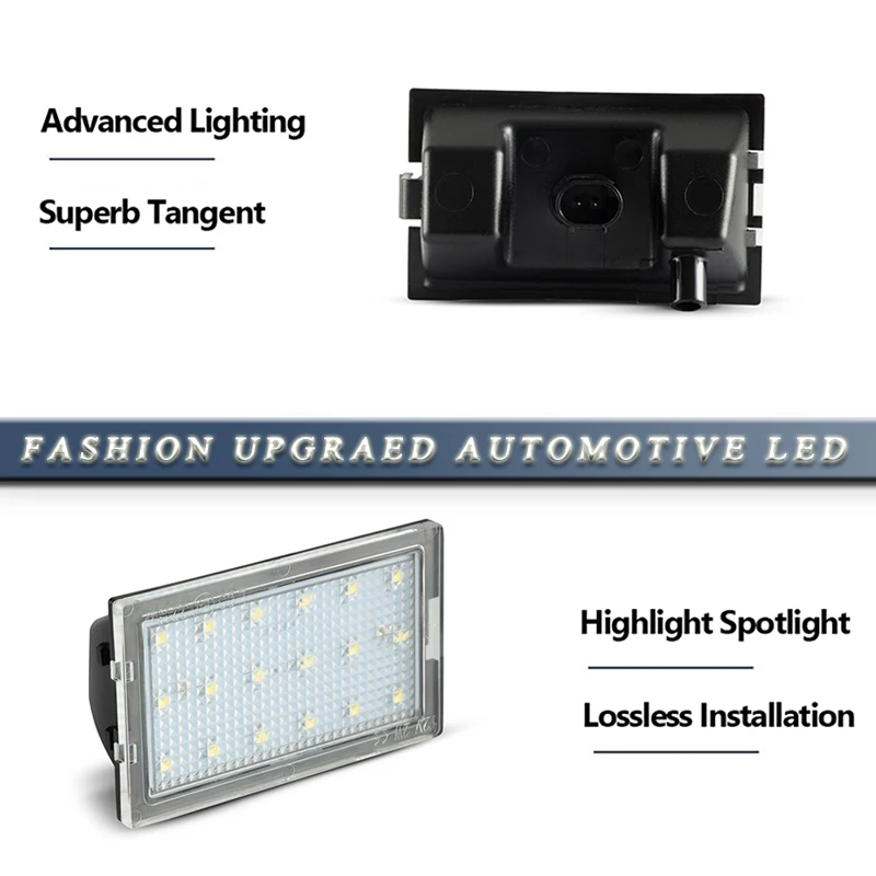 2 шт. детский номерной знак Can-bus для Land Rover LR Discovery 3 4 Freelander Range Sport L320 OEM # XFC500040