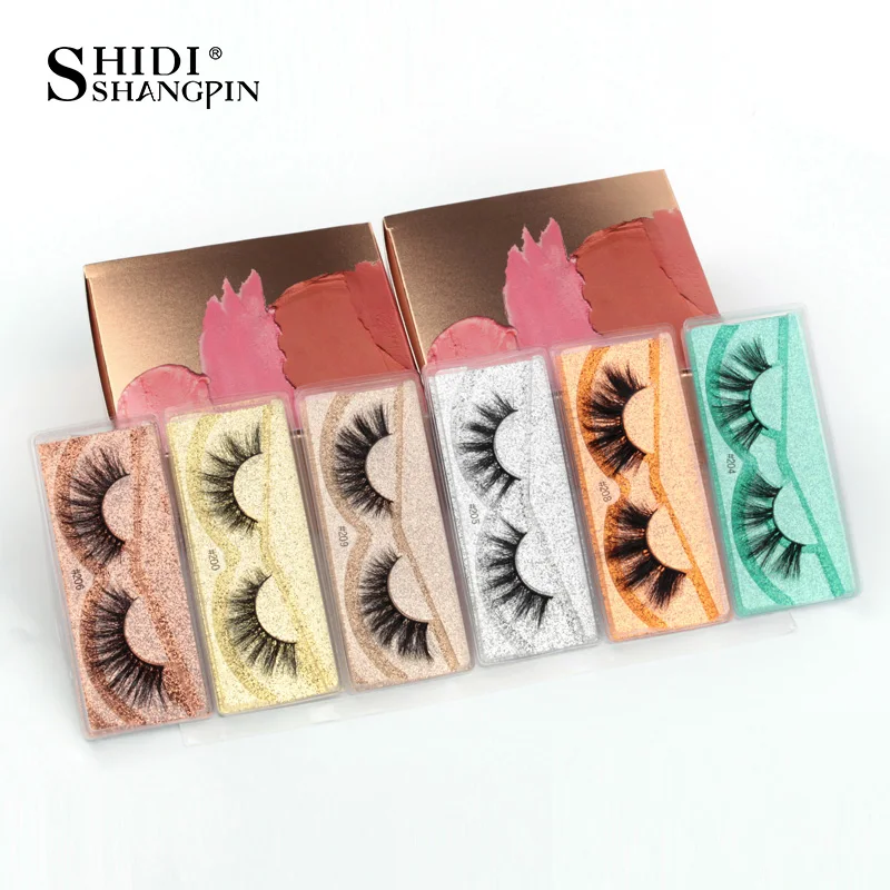 

Wholesale Mink Eyelashes 5/100pcs 3D Mink Lashes Natural False Eyelashes Long Set faux cils Bulk Makeup Reusable Fake lashes