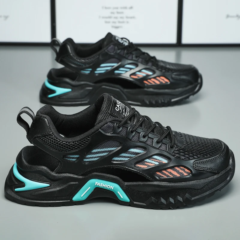 

Fujeak модная дизайнерская Вулканизированная обувь, Нескользящие кроссовки, дышащая сетчатая повседневная обувь, модная мужская обувь