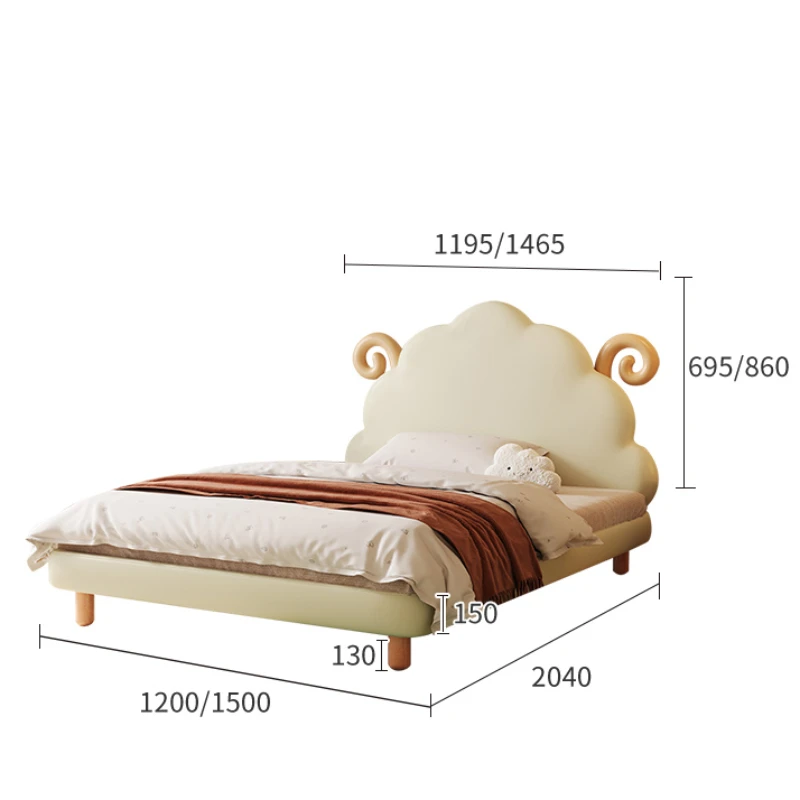 Детские кровати Wood Life QF50TC для девочек телескопическая сращивающаяся кровать