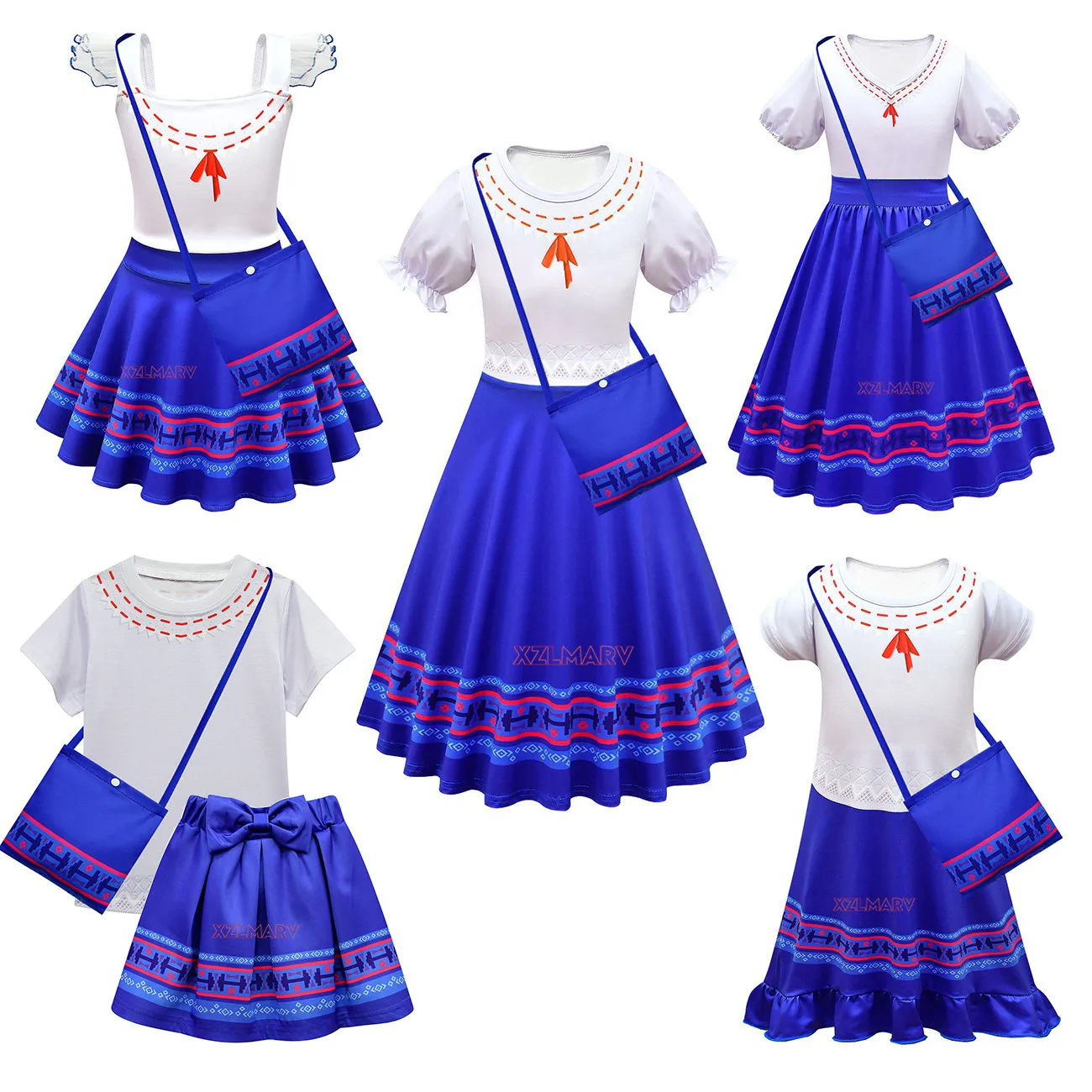 

Летнее Детское платье принцессы Luisa для косплея для девочек, элегантная повседневная Праздничная детская одежда служанки для маскарада, дн...