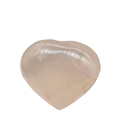 102g natural rose quartz heart shape love pink crystal healing reiki unique home decorations furnishing articles crafts
