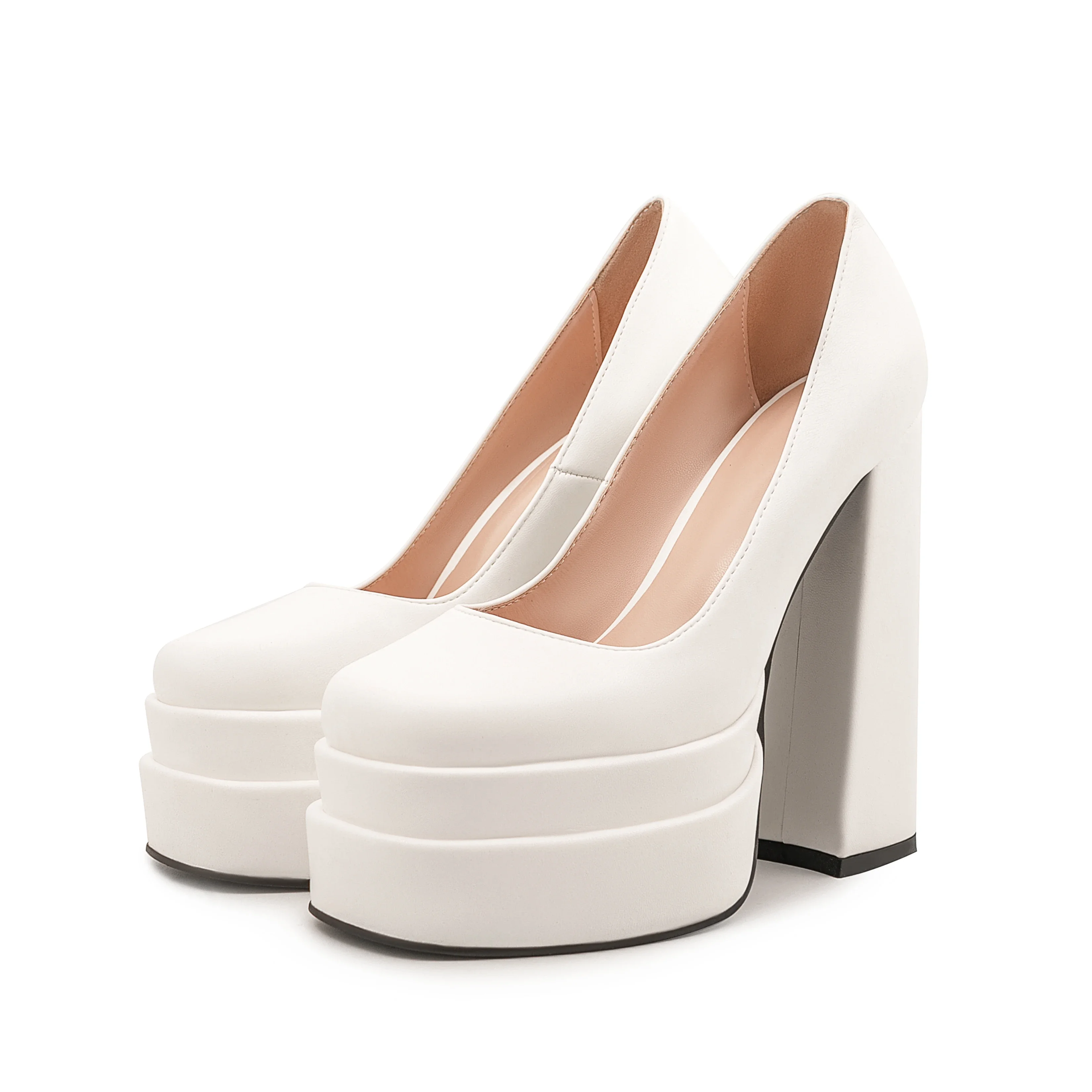 Arden Furtado/летние простые стильные туфли-лодочки на платформе с круглой головкой