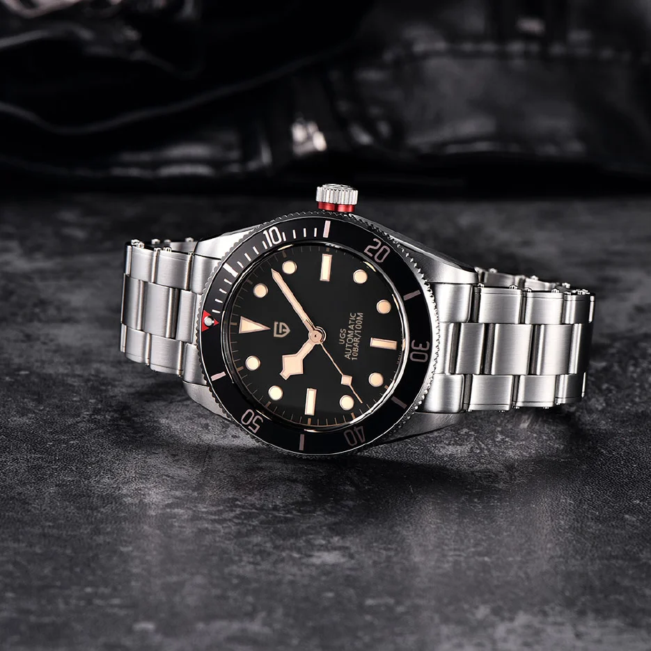 

Новинка 2022 г., PAGANI DESIGN BB58, механические часы для мужчин, Роскошные автоматические часы для мужчин NH35A, 100 м, искусственное мужское сапфировое стекло