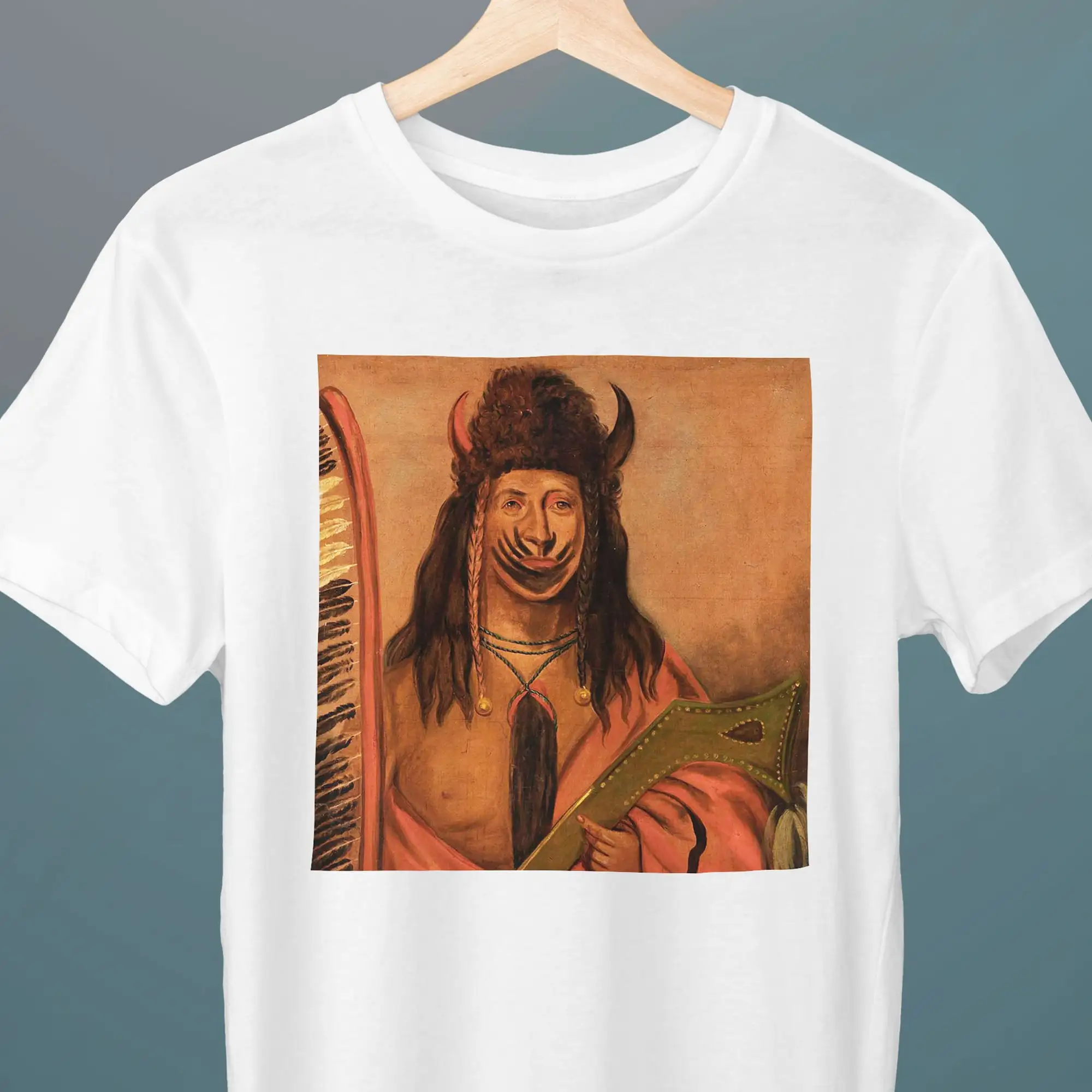 Kish-ke-kosh, картина Александра Дэвиса Купера, футболка унисекс, футболка в западном стиле, художественная футболка, для нее, для него, любитель искусства