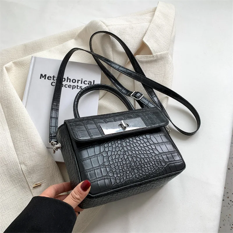 

Маленькие сумочки, роскошная женская сумка с крокодиловым узором, модная летняя сумка через плечо из искусственной кожи, Женский кошелек, т...