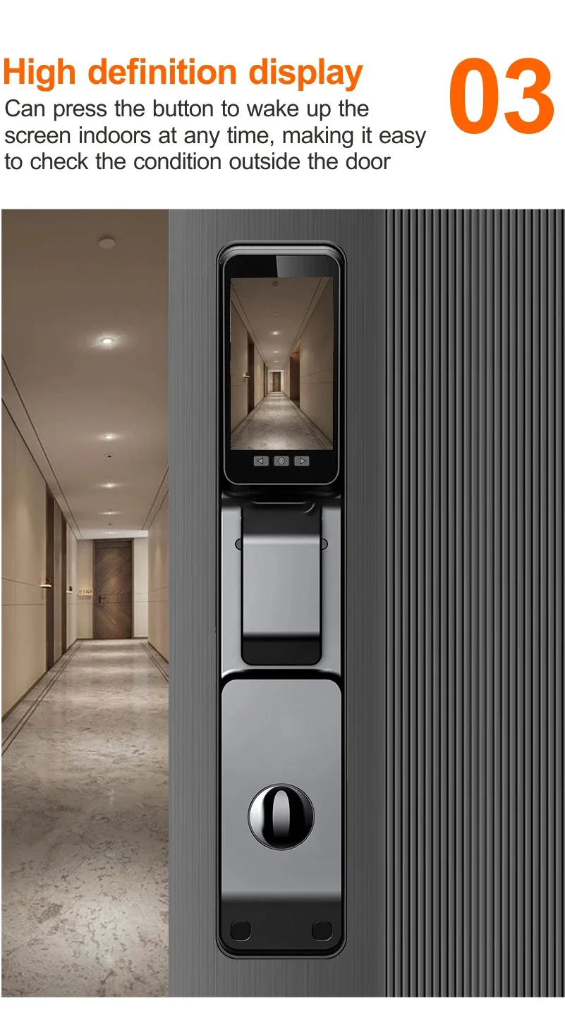 Смарт-замок Glomarket Tuya 3d с камерой устройство для распознавания лица Wi-Fi сканер