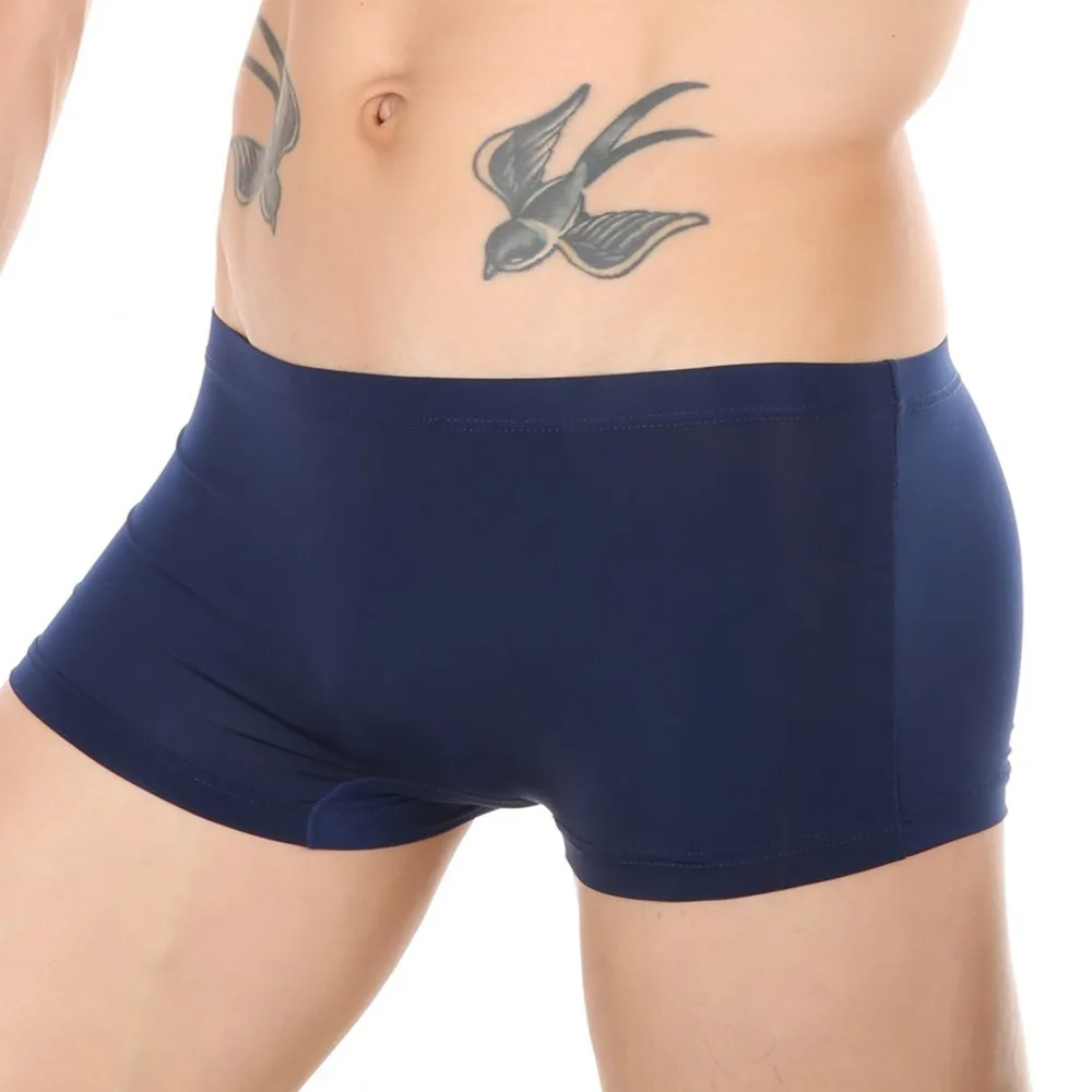 Underwear Comfortable Thin See Through Lingerie Sexy Briefs Fashion Sport Shorts Panties