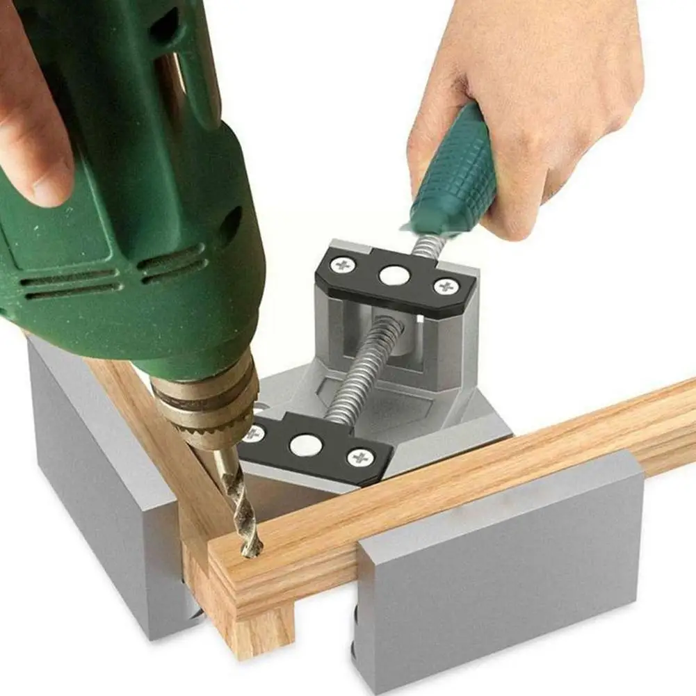 

Adjustable 90 Degree Right Angle Clamp Picture Frame Corner Fixing Clip Woodworking Tools Hand Tool Joinery Clamp For Furni R0b7