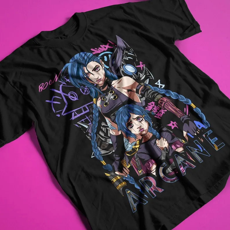 Футболка унисекс Jinx Arcane