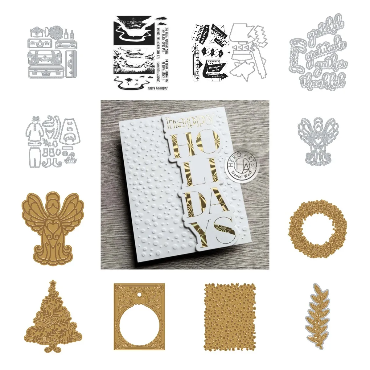

Exquisite Pattern Series Metal Cutting Die Stamps Stencil And Hot Foil Scrapbook Diary Decoration Embossing Template DIY Card