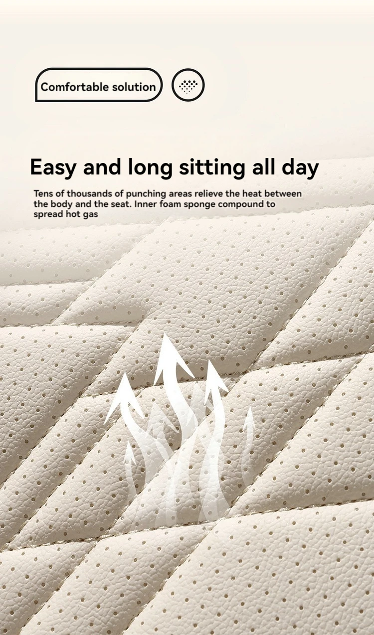 Набор универсальных кожаных чехлов на автомобильные сиденья 5 сидений для JAC Hutu