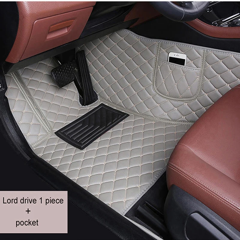 Custom main driver 1 seat Car Floor Mats for Hummer H2 H3 car accessories auto styling images - 6