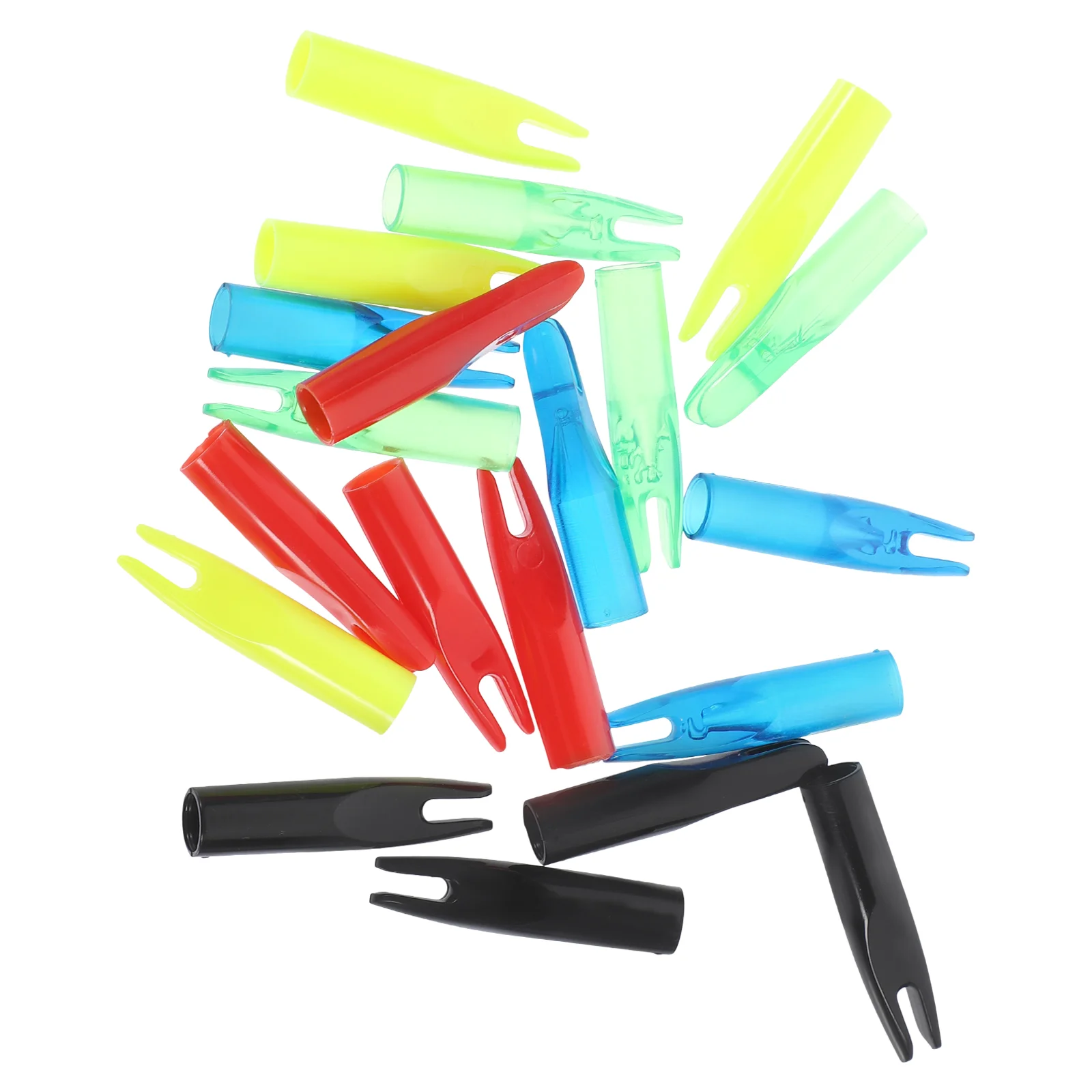 

20 Pcs Hunting Nock Tail Archery Accessories Arrow Coat Outdoor Protective Replacement