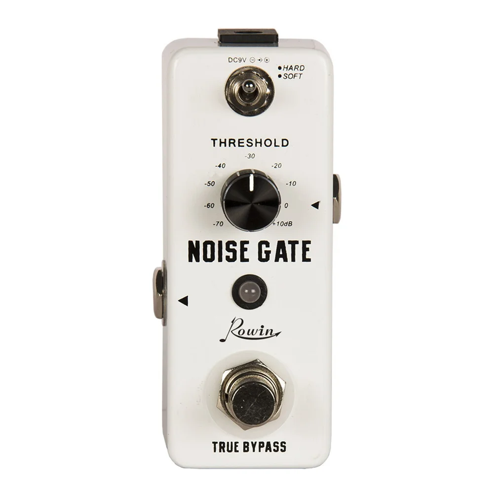

Durable Effect Pedal ROWIN White 95*45*48mm Accessories Aluminum Alloy
