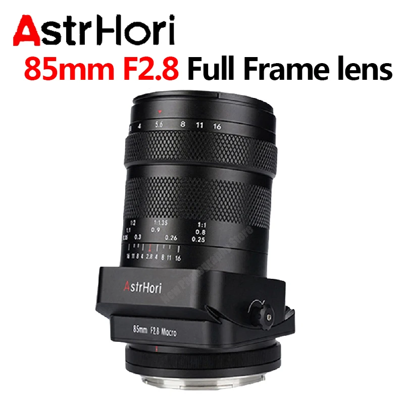 

AstrHori RockStar 85mm F2.8 Full Frame Macro Tilt Lens Manual Lens for SONY E Nikon Z Canon RF R Panasonic Leica L Cameras