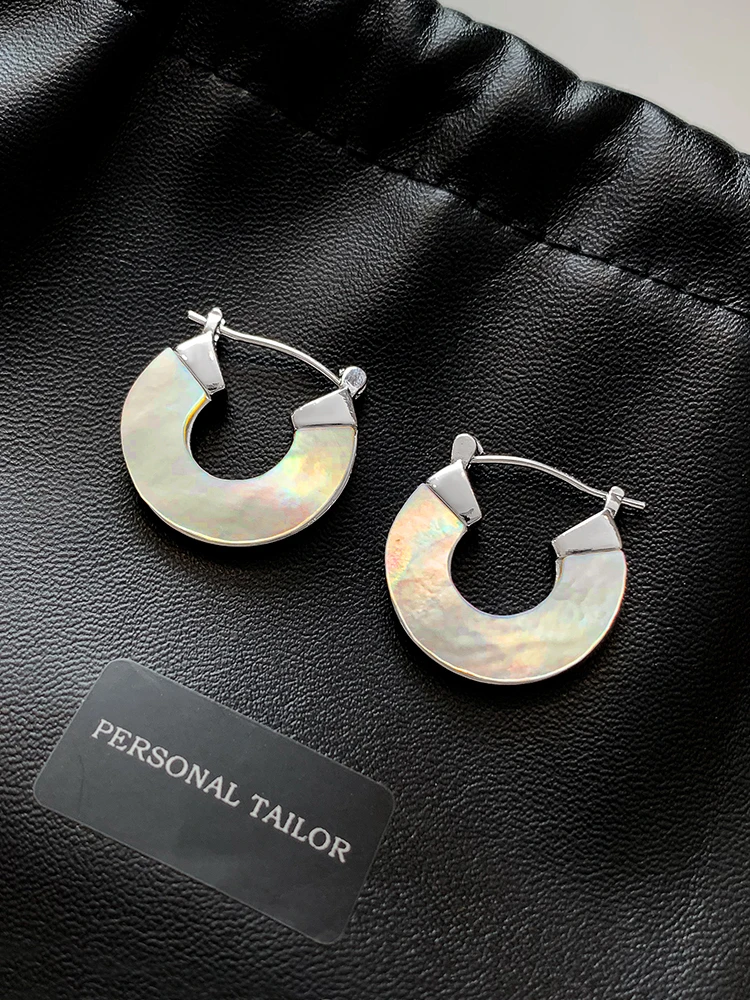 Женские серьги из натурального французского цвета новинка 2024 популярные