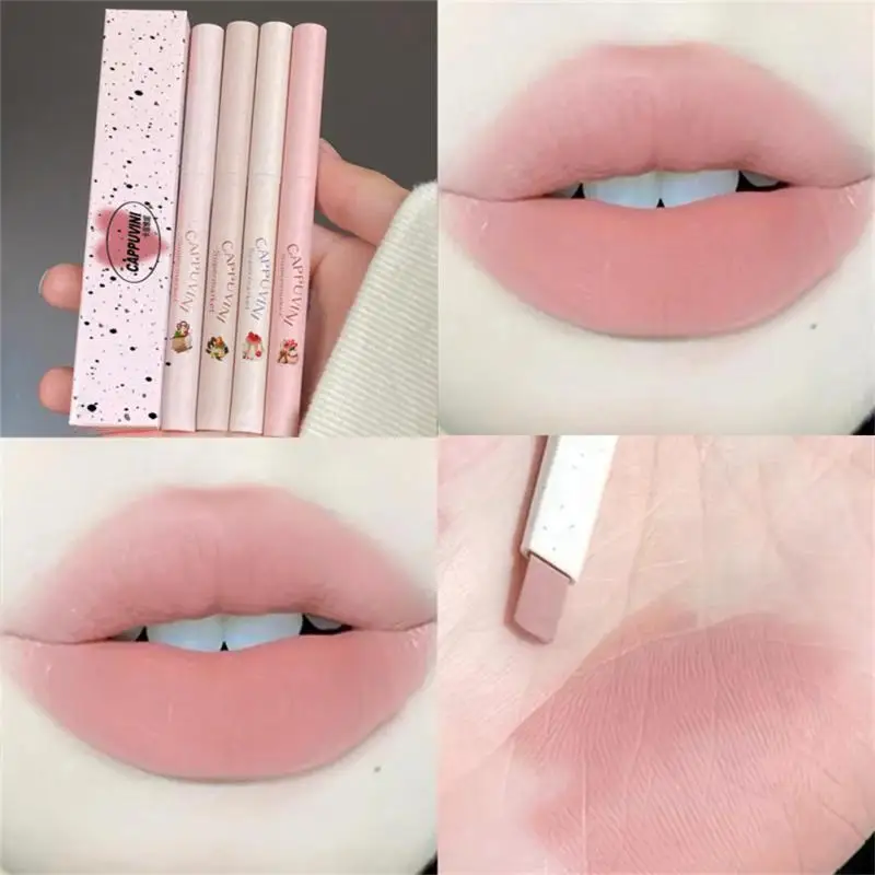 

3D Lips Velvet Matte Lip Liner Pencil Waterproof Lasting Plump Lipstick Natural Outline Lips Contour Line Makeup Lipliner Pen