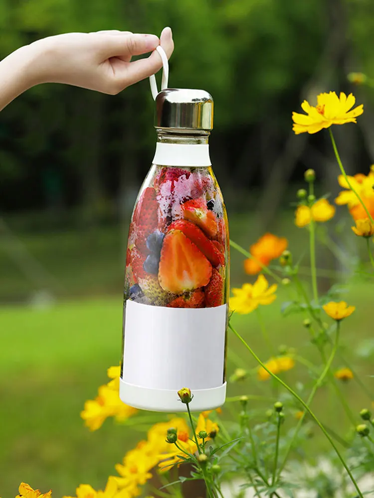 

Portable Blender Juicer USB Rechargeable Portable Electric Juicer Mini Smoothie Blender Cup Blenders Home Appliance Juicers