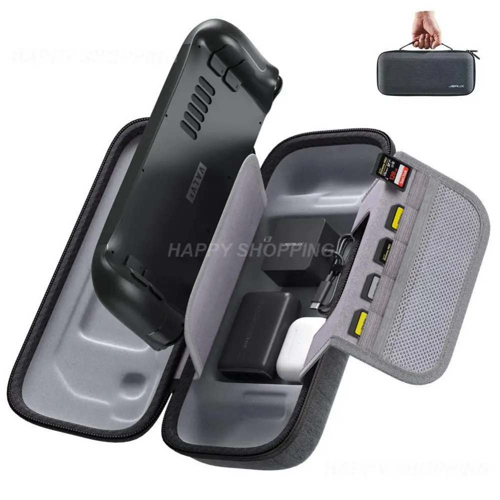 

Carrying Case Game Console Protective Eva With Several Card Slots With Interlayer Console For Steam Deck Slots Handbag