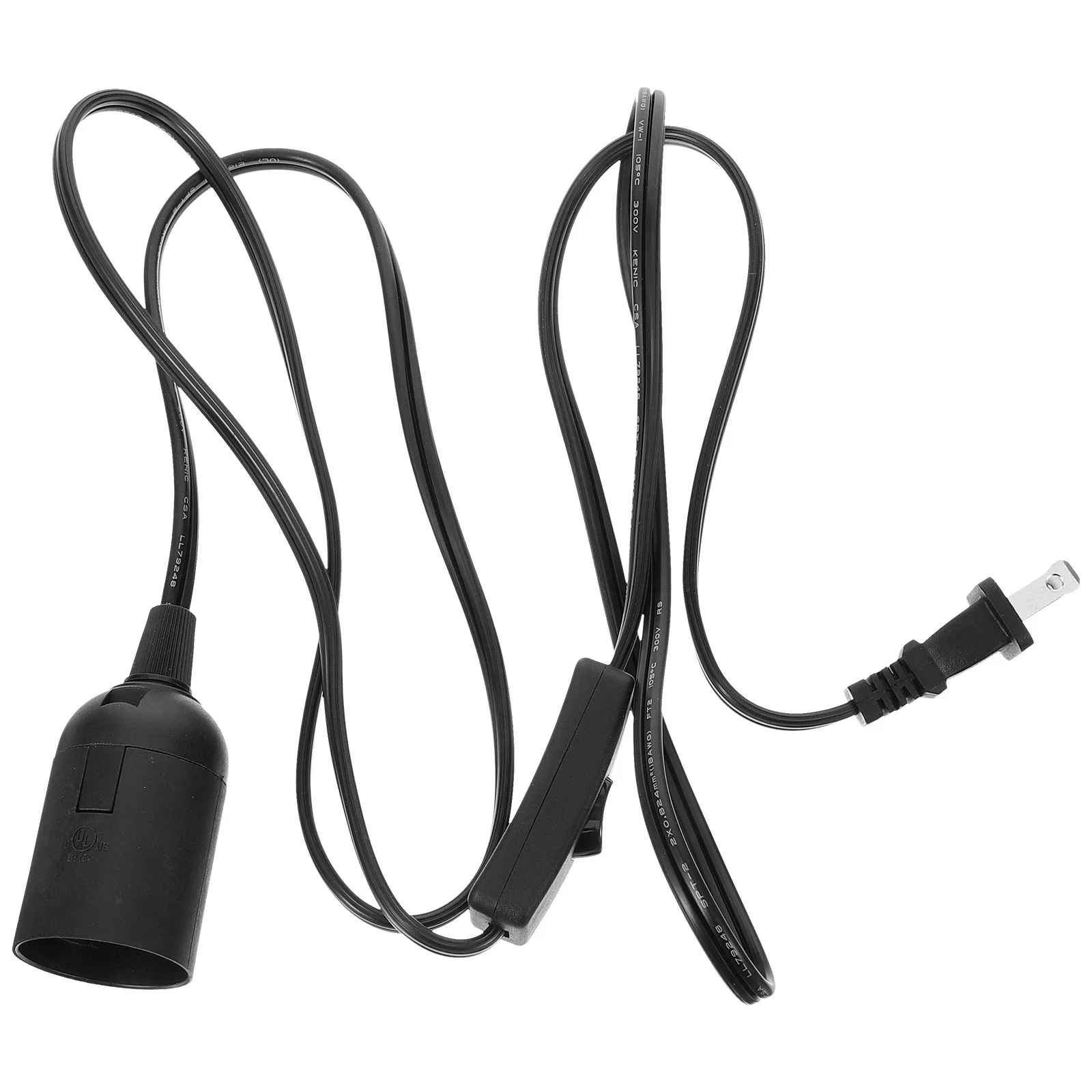 

An Fittings Pendant Light Cord Accessories Bulb Base Holder Hanging Socket with