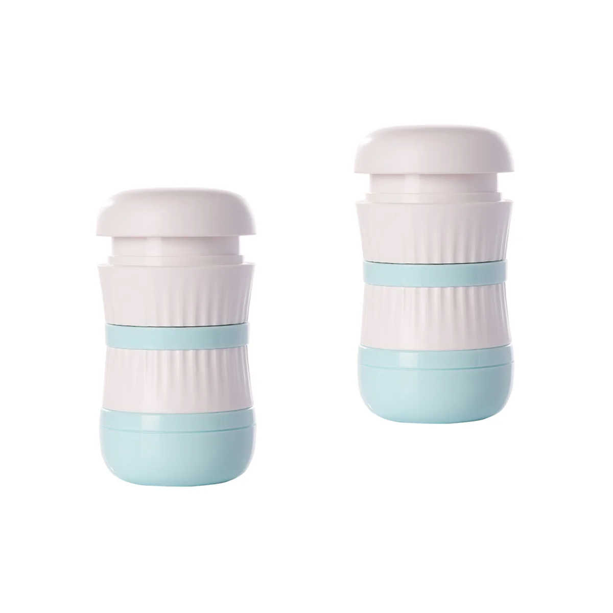 

2 pcs Multifunction Portable Tablet Grinder Cutter Medicine Crusher Box