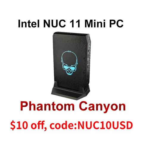 Оригинальный мини-ПК Intel Phantom Canyon NUC11 NUC11PHKi7C, центральный процессор, 11 поколение RTX 2060, Bluetooth 5,0